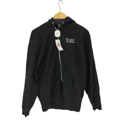 エックスガール X-girl MY EMOTIONS ZIP UP SWEAT HOODIE レディース JPN:M