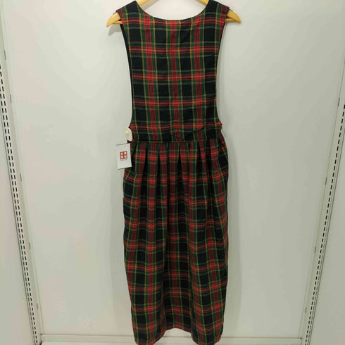 BREECHES 90S チェック柄 ノースリーブ ワンピース レディース 10