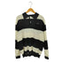 ラディアル RADIALL SKUNK-POLO SWEATER スカンク ボーダー柄 ニットポロシャツ メンズ M