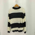 ラディアル RADIALL SKUNK-POLO SWEATER スカンク ボーダー柄 ニットポロシャツ メンズ M