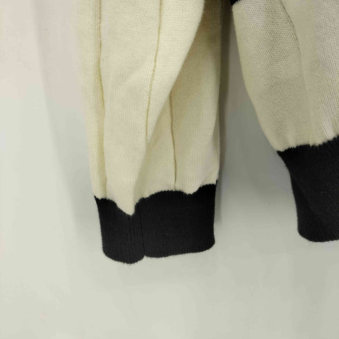 ラディアル RADIALL SKUNK-POLO SWEATER スカンク ボーダー柄 ニットポロシャツ メンズ M