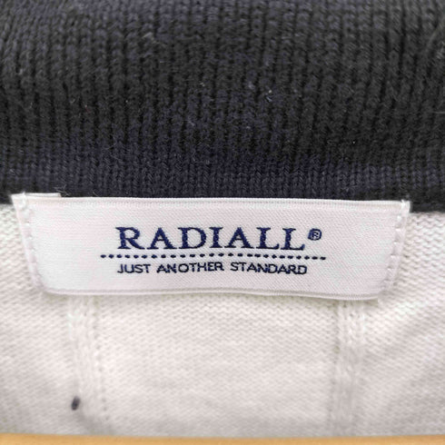 ラディアル RADIALL SKUNK-POLO SWEATER スカンク ボーダー柄 ニットポロシャツ メンズ M