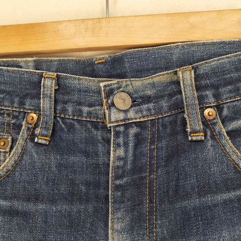 リーバイス Levis 刻印J22 TALONジップ BIGE 赤耳 デニムパンツ メンズ W30 L36