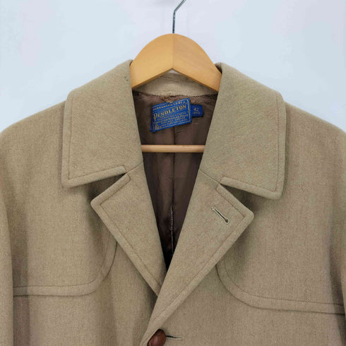 ペンドルトン PENDLETON vintage バスケットボタン ウール チェスターコート メンズ US:42