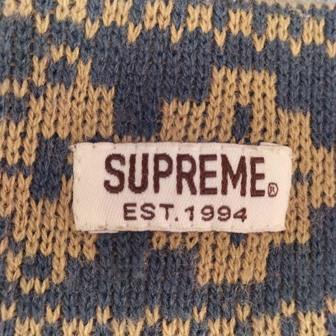 シュプリーム Supreme ノルディック柄 マルチカラービーニー メンズ