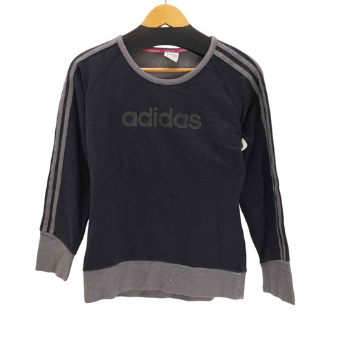 アディダス adidas 00S 万国旗タグ パフォーマンス ロゴ スリーストライプ サイドライン ラグラン スウェット レディース OT