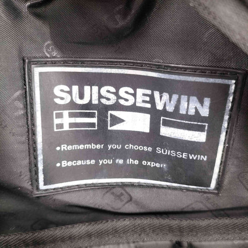SUISSEWIN マルチポケット バックパック リュック メンズ