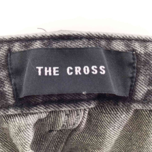 THE CROSS ワイドデニムカーゴパンツ メンズ JPN:M