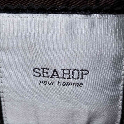 シーホップ seahop ラムレザーボンバージャケット メンズ import:M