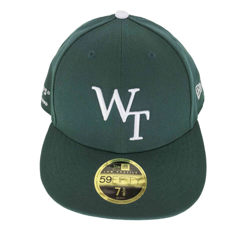 ダブルタップス WTAPS 24SS 59FIFTY Low Profile Cap Poly Twill New Era League Green メンズ 7 5/8