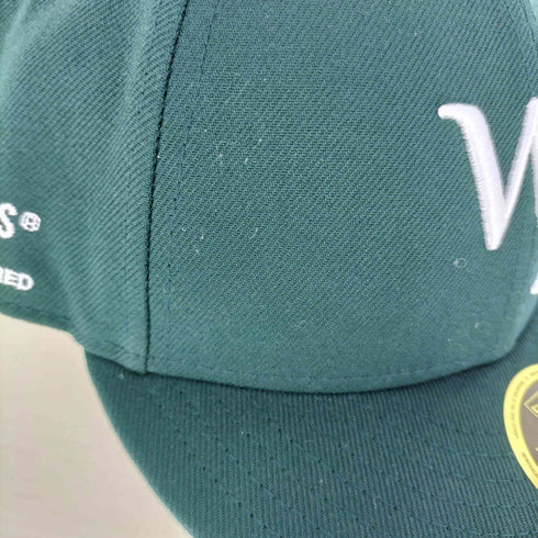 ダブルタップス WTAPS 24SS 59FIFTY Low Profile Cap Poly Twill New Era League Green メンズ 7 5/8