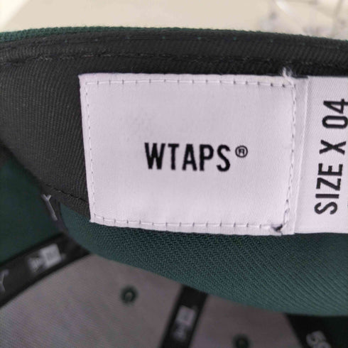 ダブルタップス WTAPS 24SS 59FIFTY Low Profile Cap Poly Twill New Era League Green メンズ 7 5/8