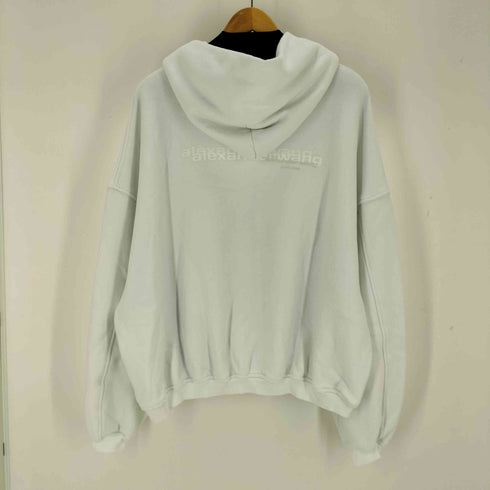 アレキサンダーワン Alexander Wang ZIP UP HOODIE WITH GRAPHIC LOGO メンズ import:S