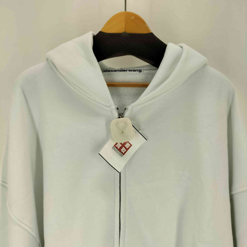 アレキサンダーワン Alexander Wang ZIP UP HOODIE WITH GRAPHIC LOGO メンズ import:S