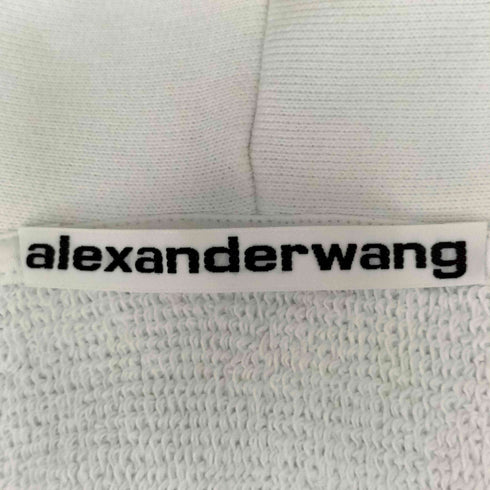 アレキサンダーワン Alexander Wang ZIP UP HOODIE WITH GRAPHIC LOGO メンズ import:S