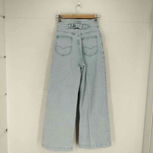 リー Lee Lee COWBOY タックデニムワイドパンツ レディース 36