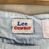 リー Lee Lee COWBOY タックデニムワイドパンツ レディース 36