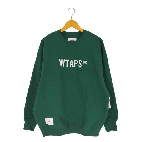 ダブルタップス WTAPS 24SS SIGN SWEATER COTTONスウェット メンズ JPN:3