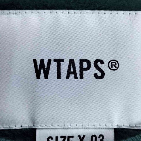 ダブルタップス WTAPS 24SS SIGN SWEATER COTTONスウェット メンズ JPN:3