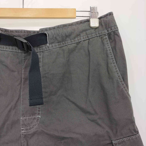 バングラディシュ製 ナローベルト リップストップ カーゴ ショートパンツ ショーツ メンズ