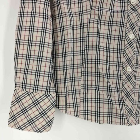 バーバリーブルーレーベル BURBERRY BLUE LABEL ノバチェック レギュラーカラーシャツ レディース EUR:38