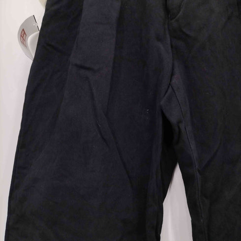 ザラ ZARA 2タック カットオフ コットン スラックスパンツ メンズ 32