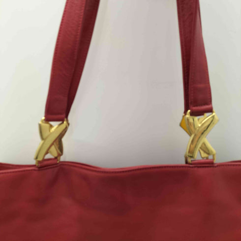 バイパロマピカソ By Paloma Picasso イタリア製 2WAY レザー シボ革 トート バッグ レディース