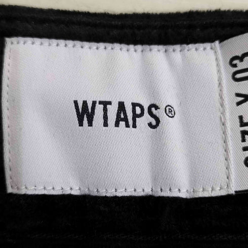 ダブルタップス WTAPS 21AW TUCK TROUSERS CORDUROY メンズ JPN:3