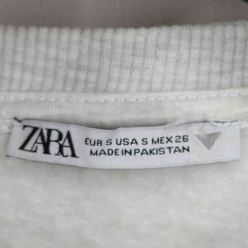 ザラ ZARA ショート丈スウェット レディース US S