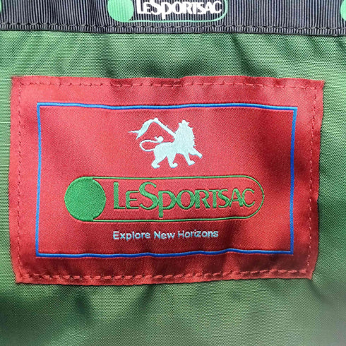 レスポートサック LeSportsac LG 2ZIP POCKET TOTE クリームゼブラ 2way レディース