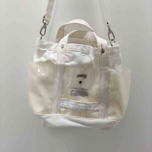 コンバーストウキョウ CONVERSE TOKYO 20SS PVC キャンバス ポケット トート バッグ レディース