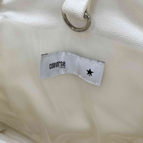 コンバーストウキョウ CONVERSE TOKYO 20SS PVC キャンバス ポケット トート バッグ レディース