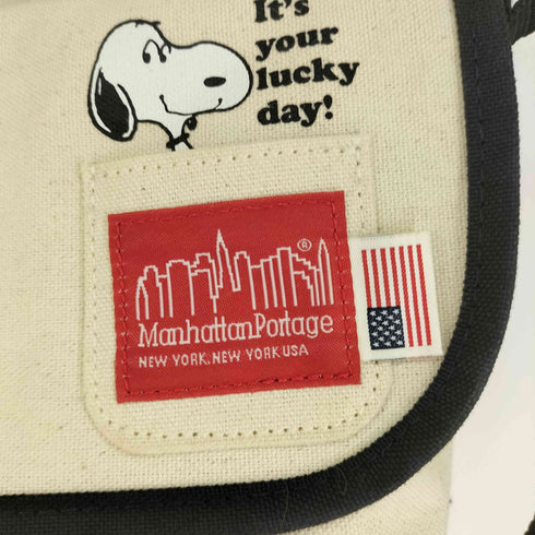マンハッタンポーテージ Manhattan Portage キャラクター キャンバス ショルダーバッグ レディース