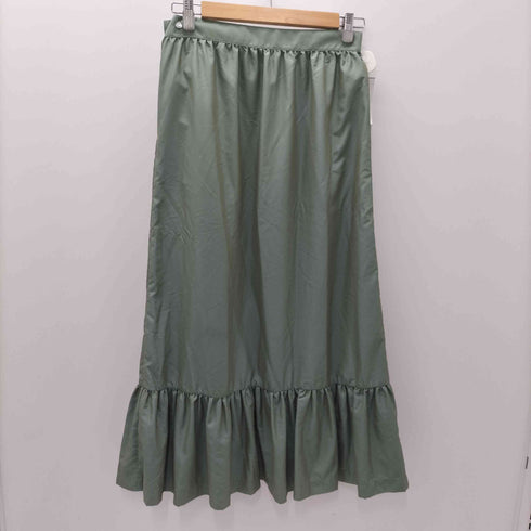ビームスボーイ BEAMS BOY 21SS シャンブレー ティアードスカート レディース