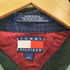 トミーヒルフィガー TOMMY HILFIGER バイカラー ワンポイントエンブレム刺繍 BD 長袖シャツ メンズ L