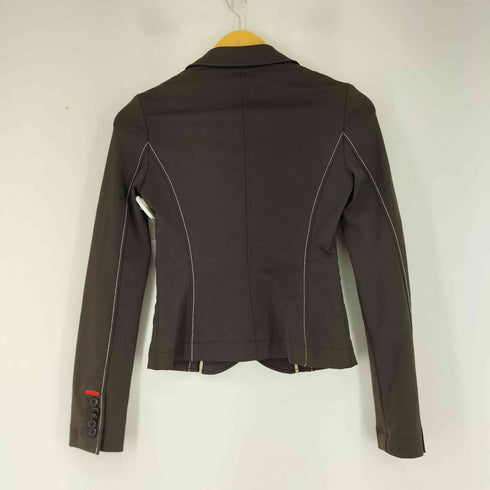 ソブ Sov. ステッチデザイン 2Bテーラードジャケット レディース JPN:36