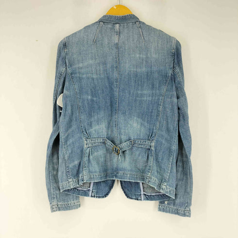 ギャップ Gap 00S デザインデニムジャケット レディース import:L