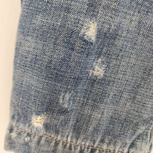 ギャップ Gap 00S デザインデニムジャケット レディース import:L