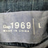 ギャップ Gap 00S デザインデニムジャケット レディース import:L