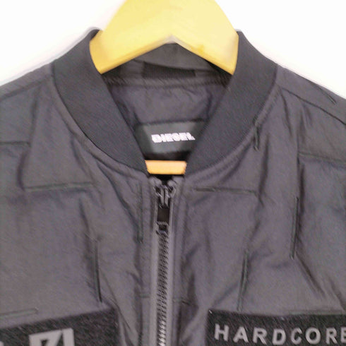 ディーゼル DIESEL キルティング ダウンボンバージャケット メンズ import:M