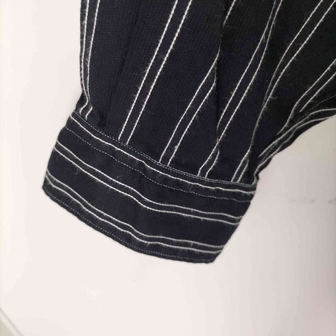 コムデギャルソンオム COMME des GARCONS HOMME 田中オム ステッチストライプ ジャケット内ポケット コットンシャツ メンズ