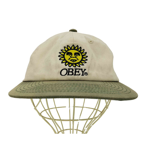 オベイ OBEY GIANT サンシャイン 2トーン スナップバックキャップ メンズ