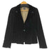 シーケーカルバンクライン ck Calvin Klein 1B ベロアテーラードジャケット レディース US:6
