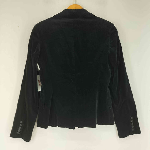 シーケーカルバンクライン ck Calvin Klein 1B ベロアテーラードジャケット レディース US:6