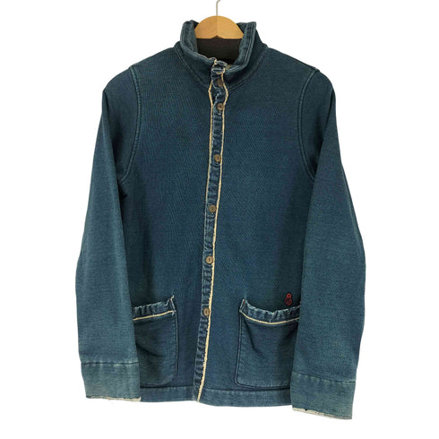 パラスパレス PALLAS PALACE ハイネック インディゴ スウェットジャケット レディース