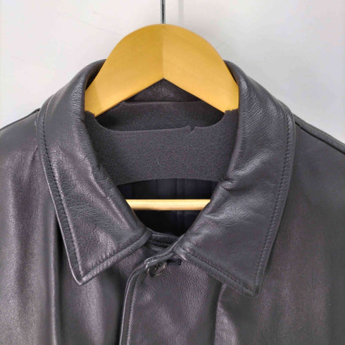 コムデギャルソンオム COMME des GARCONS HOMME 80S 牛革 カーコート メンズ ONE SIZE