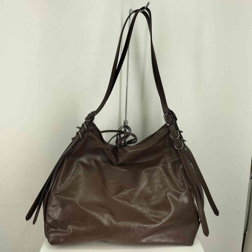 ザラ ZARA レザーショルダートートバッグ レディース