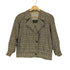 バーバリーズ BURBERRYS WILLIAM BROWN 千鳥格子 ダブルジャケット レディース 9AR