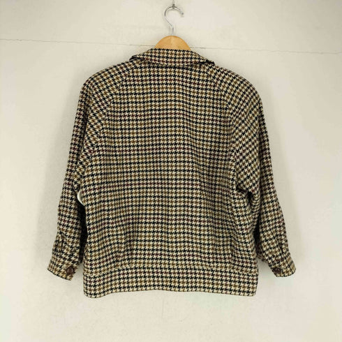バーバリーズ BURBERRYS WILLIAM BROWN 千鳥格子 ダブルジャケット レディース 9AR