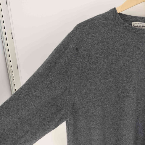 コモリ COMOLI SCOTT&CHARTERS 22AW 別注 カシミヤ クルーネックニット メンズ 44